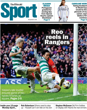 Cover of Herald Sport