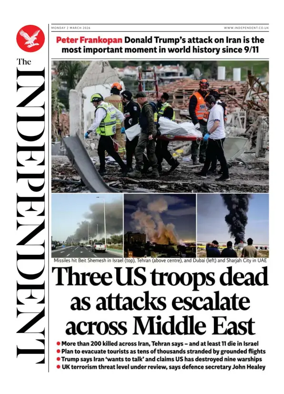 Cover of The Independent