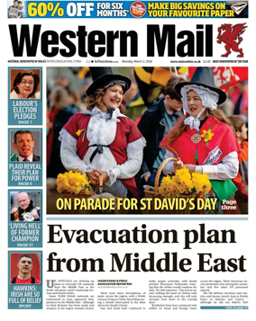 Cover of Western Mail