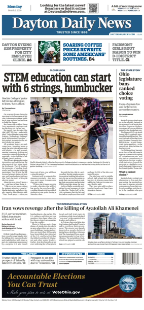 Cover of Dayton Daily News