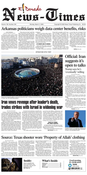 Cover of El Dorado News-Times