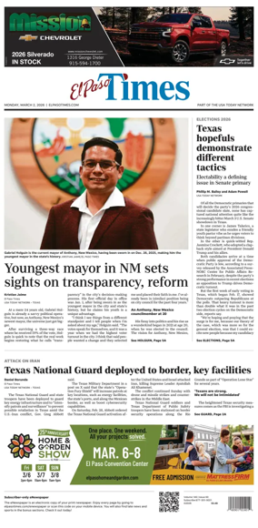 Cover of El Paso Times