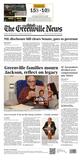 Cover of The Greenville News