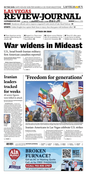 Cover of Las Vegas Review-Journal