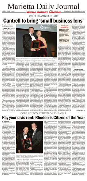 Cover of Marietta Daily Journal