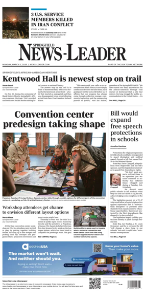 Cover of Springfield News-Leader