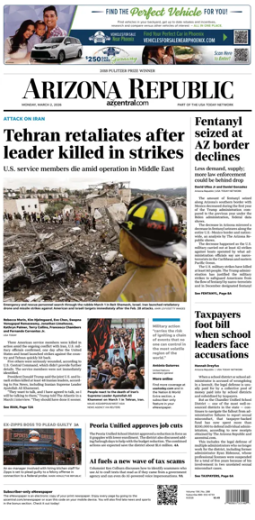 Cover of The Arizona Republic