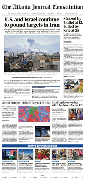 Cover of The Atlanta Journal-Constitution