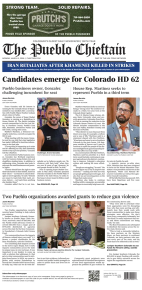 Cover of The Pueblo Chieftain