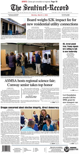 Cover of The Sentinel-Record