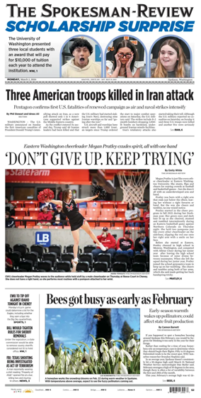 Cover of The Spokesman-Review (Spokane)