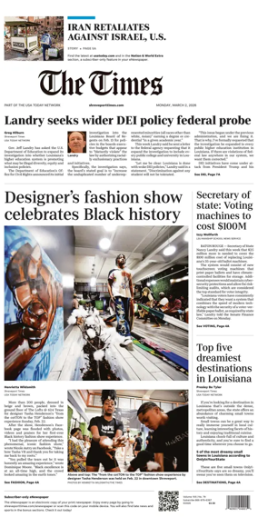 Cover of The Times (Shreveport)