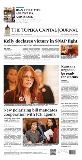 Cover of The Topeka Capital-Journal