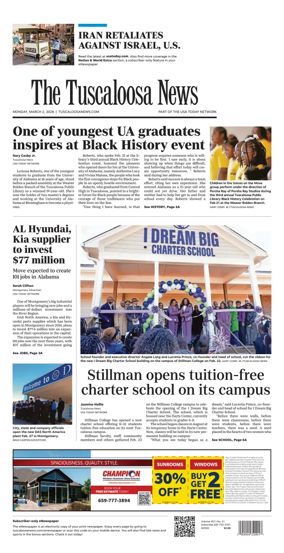 Cover of The Tuscaloosa News