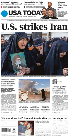 Cover of USA TODAY US Edition