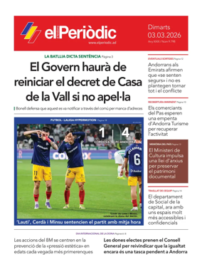 Cover of El Periodic D'Andorra