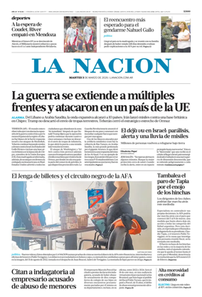 Cover of La Nacion