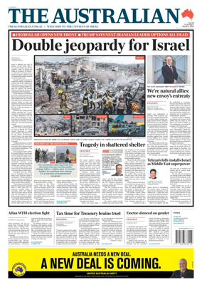 Cover of The Australian