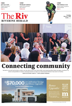 Cover of The Riverine Herald