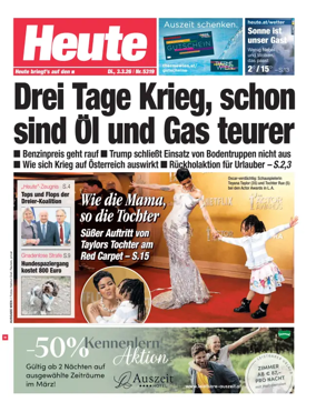 Cover of Heute - Wien Ausgabe