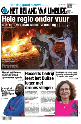 Cover of Het Belang van Limburg