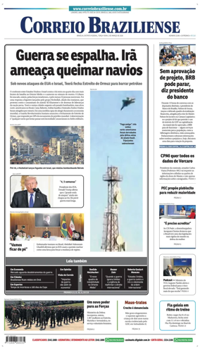 Cover of Correio Braziliense