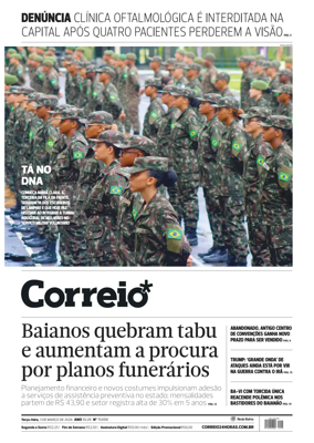 Cover of Correio da Bahia