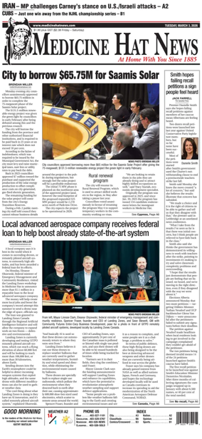 Cover of Medicine Hat News