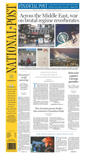 Cover of National Post - (National Edition)