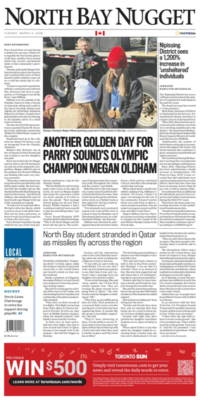 Cover of North Bay Nugget