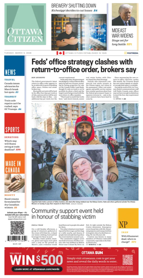 Cover of Ottawa Citizen