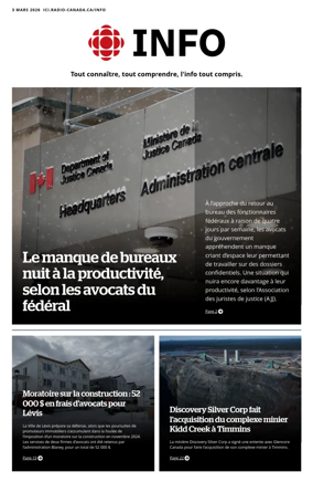 Cover of Radio-Canada Info