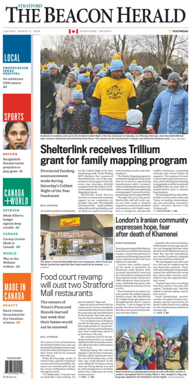 Cover of The Beacon Herald