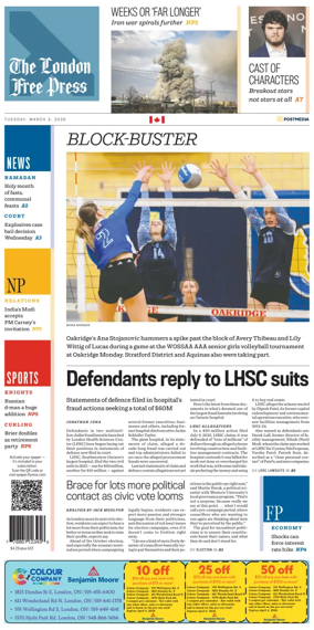 Cover of The London Free Press