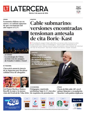 Cover of La Tercera