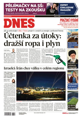 Cover of Dnes Prague Edition