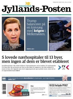 Cover of Jyllands-Posten