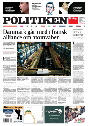 Cover of Politiken