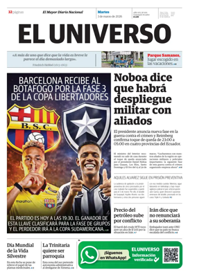 Cover of El Universo