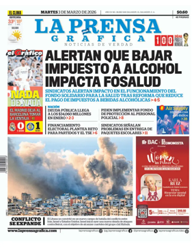 Cover of La Prensa Grafica