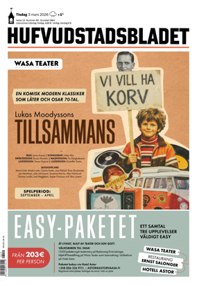 Cover of Hufvudstadsbladet