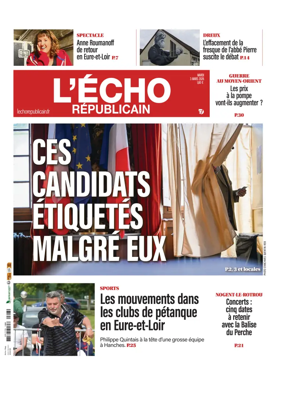 Cover of L'Echo Republicain