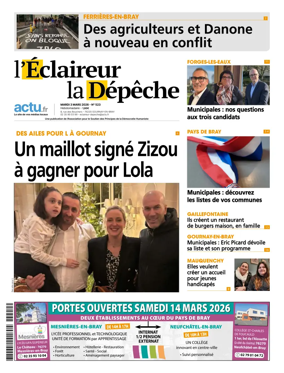 Cover of l'Eclaireur la Depeche
