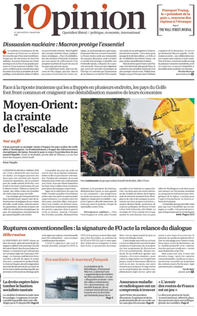 Cover of L'Opinion
