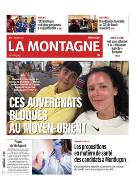 Cover of La Montagne (Montlucon)