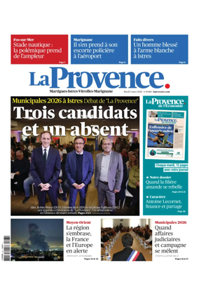 Cover of La Provence Martigues-Istres-Vitrolles-Marignane
