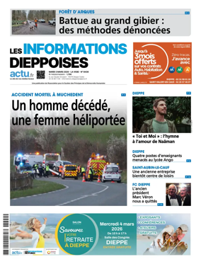 Cover of Les Informations Dieppoises