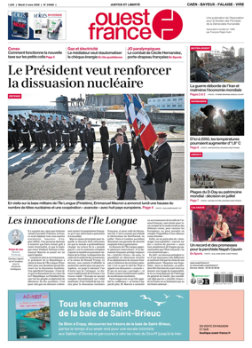 Cover of Ouest France (Caen - Bayeux - Falaise - Vire)