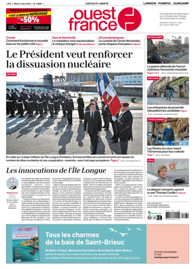 Cover of Ouest-France (Lannion / Paimpol / Guingamp)