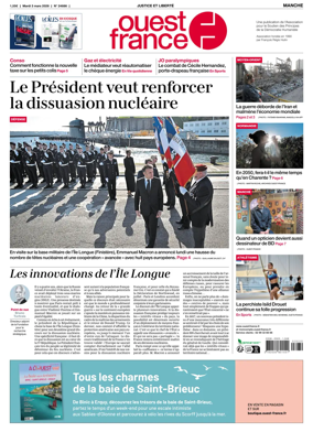 Cover of Ouest France (Manche)